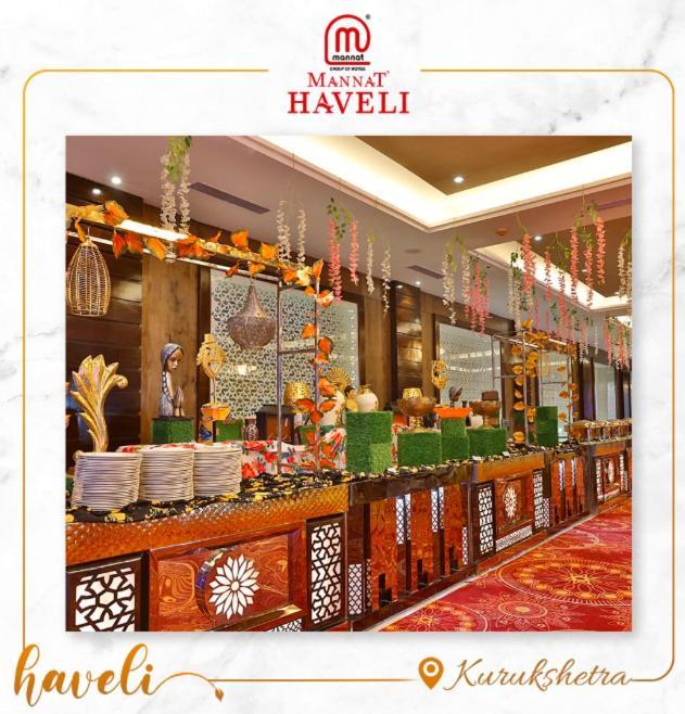 ホテル Mannat Haveli Kurukshetra エクステリア 写真